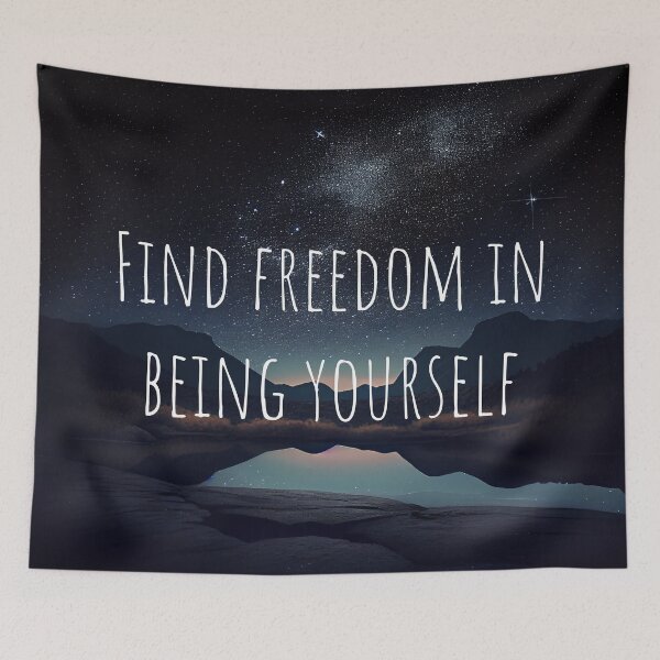 Item preview, Find Freedom In Being Yourself designed and sold by mcmtdesigns.