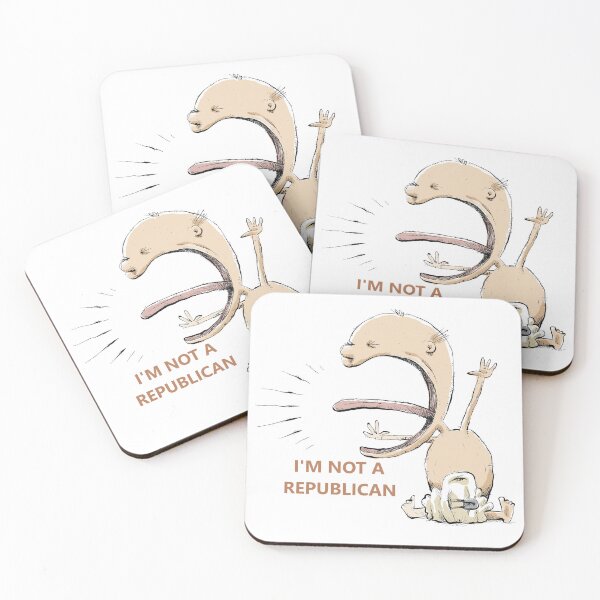 Item preview, I'm Not A Republican designed and sold by ThundRDownunder.