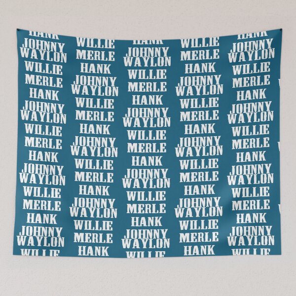 Item preview, Waylon Willie Merle Hank Johnny Country Stars Relaxed Fit designed and sold by NoTimeForGame.