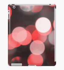 Bubbles of Light Red iPad Case/Skin