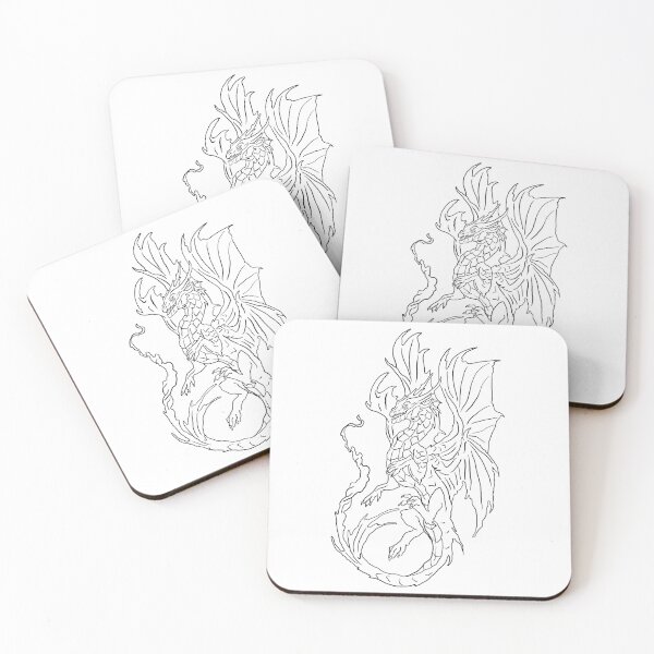 Item preview, Cool design ancient dragon illustration. designed and sold by Graciaisgrace.