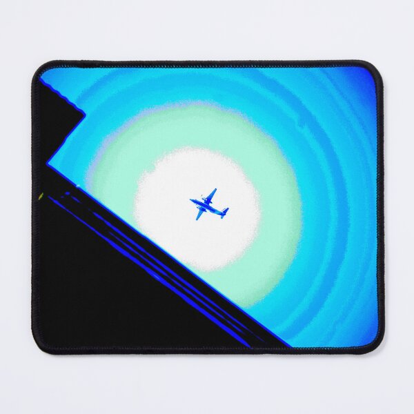 Item preview, Airplane over black house roof designed and sold by olena2552.