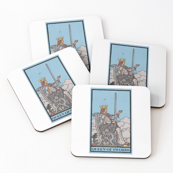 Item preview, QUEEN OF SWORDS Tarot  designed and sold by modymada.