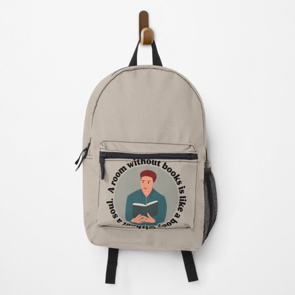 Item preview, a room without books - reading quotes designed and sold by Kast25.