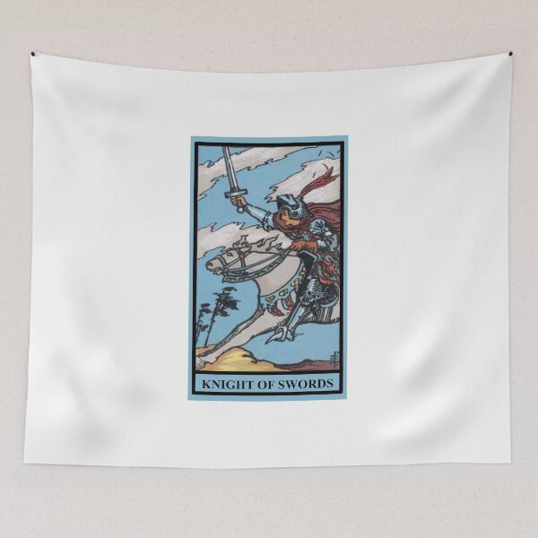 Item preview, KNIGHT OF SWORDS Tarot  designed and sold by modymada.