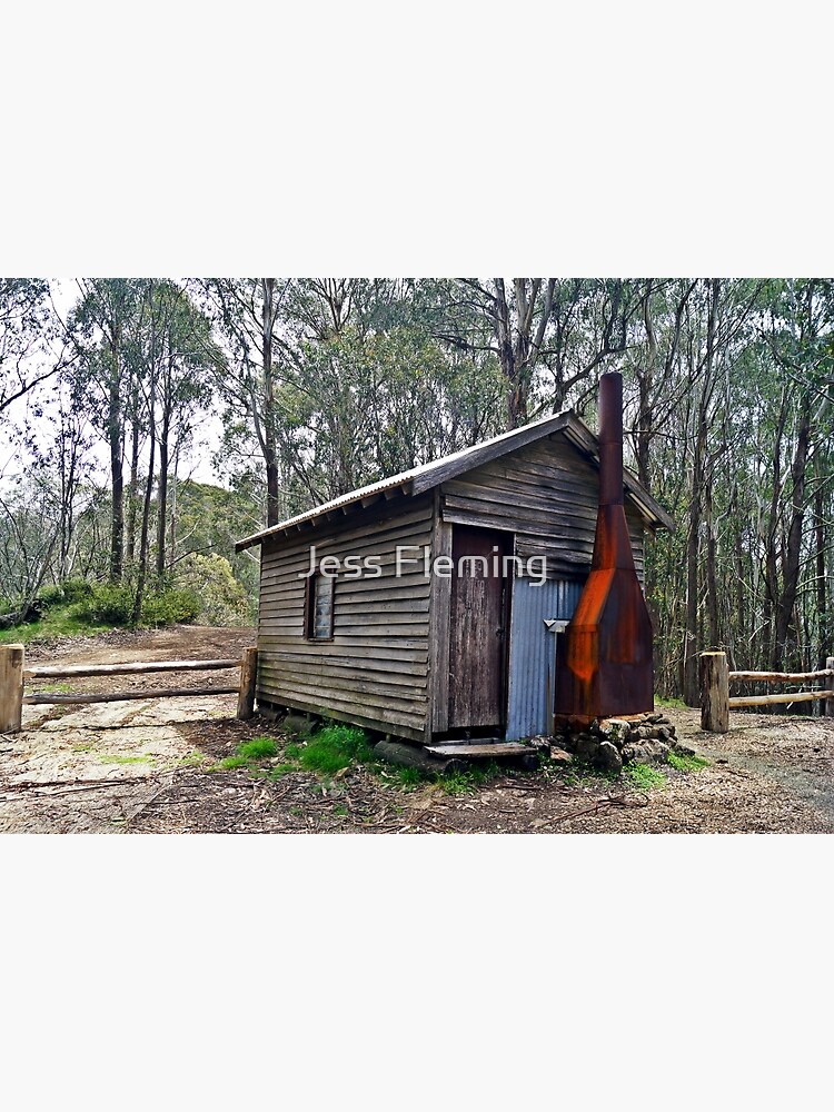 Thumbnail 3 of 3, Photographic Print, Howqua Gap Hut designed and sold by jessfleming.
