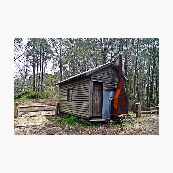 Item preview, Howqua Gap Hut designed and sold by jessfleming.