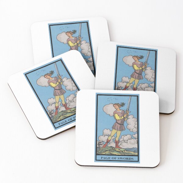 Item preview, PAGE OF SWORDS Tarot  designed and sold by modymada.