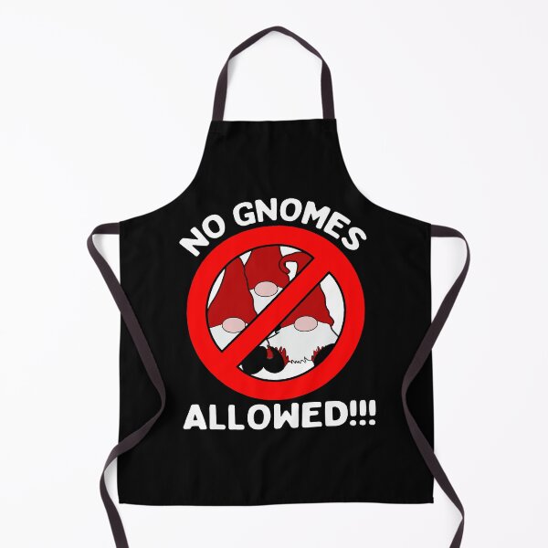Item preview, No Gnomes Allowed Gnome Hater Anti Gnome  designed and sold by funnytshirtemp.