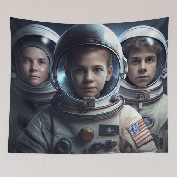 Item preview, Astronaut Kids: A Mission to Save the World designed and sold by DaniFantasy.