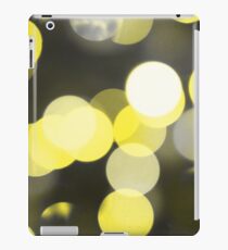 Bubbles of Light Yellow iPad Case/Skin