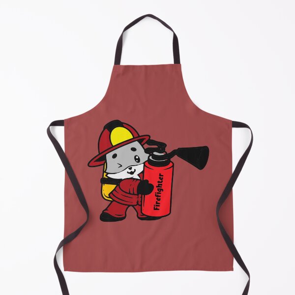 Item preview, rabbit with fire extinguisher designed and sold by HarriPaloma.