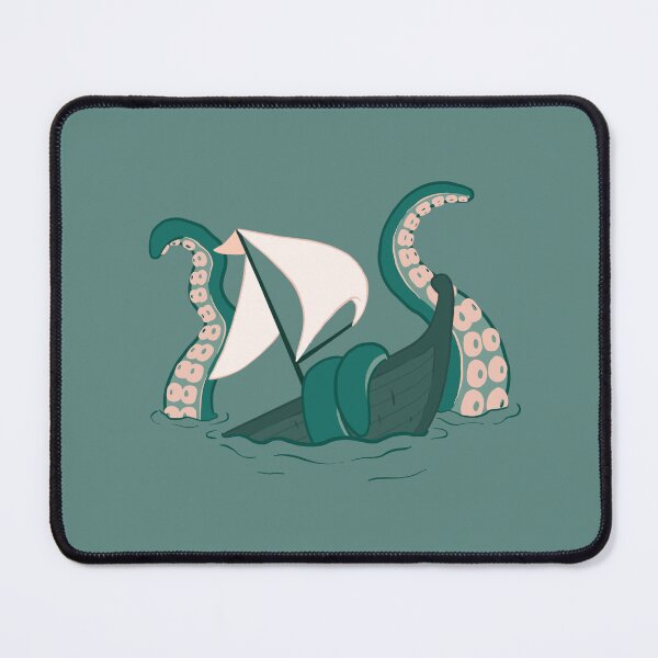 Item preview, Pirate ship VS the Kraken Sea Monster designed and sold by Stan0nyme.