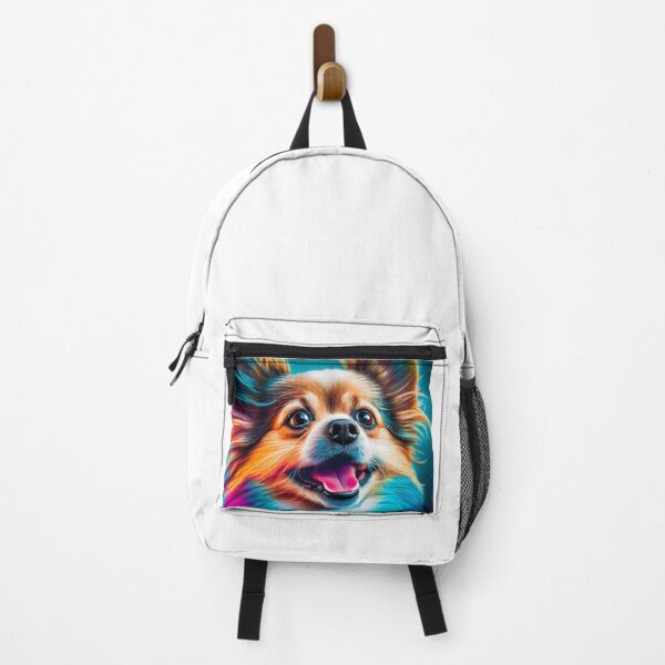 Item preview, A Dog Sticks Out Its Tongue Brown White Black In Cream Man Woman Child designed and sold by Furry-BFF.