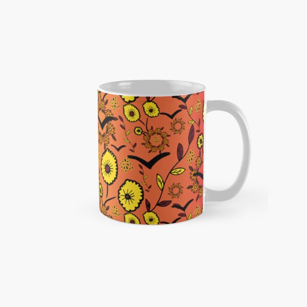 Autumn garden at sunset Classic Mug