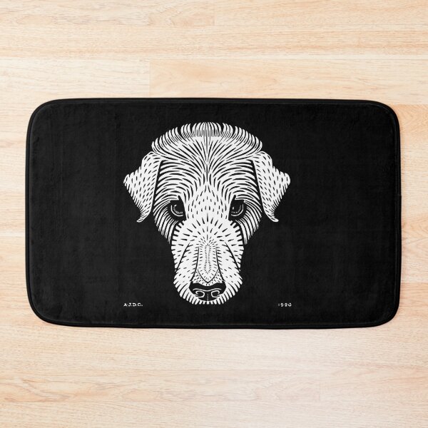 Item preview, Dog's Head. Julie de Gragg 1920. Black, and White. designed and sold by I-Desire.
