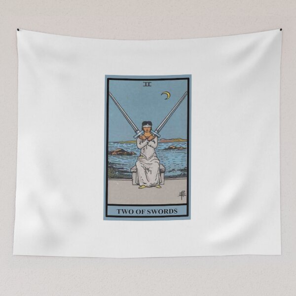Item preview, TWO OF SWORDS Tarot  designed and sold by modymada.