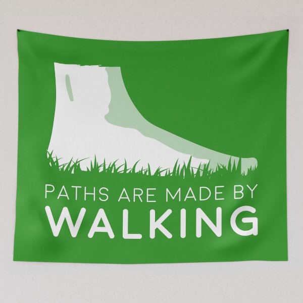 Item preview, Paths are made by walking designed and sold by udesignstudio.