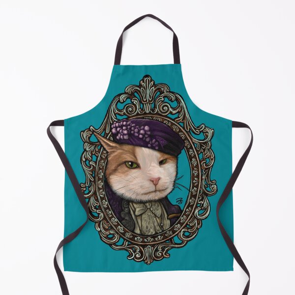 Item preview, Cat Cameo: The Dowager Countess, Rosie designed and sold by FreyStrandDraws.