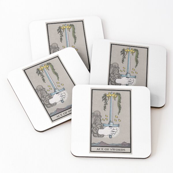 Item preview, ACE OF SWORDS Tarot  designed and sold by modymada.