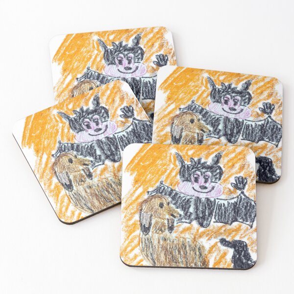 Item preview, Smiling bat with dogs designed and sold by MadeBySicilian.