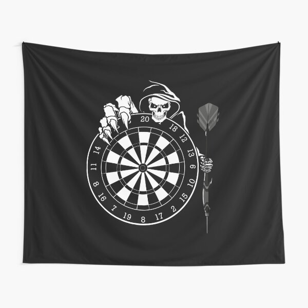 Darts Grim Reaper Skeleton Tapestry - Main Image