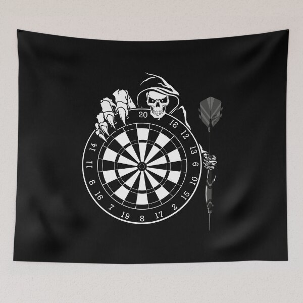 Item preview, Darts Grim Reaper Skeleton designed and sold by OmmeDesigns.