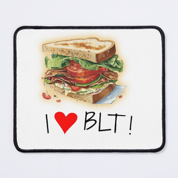 Item preview, I love BLT -  BLT Sandwich Awesome illustration white | I <3 BLT designed and sold by MeditationMind.