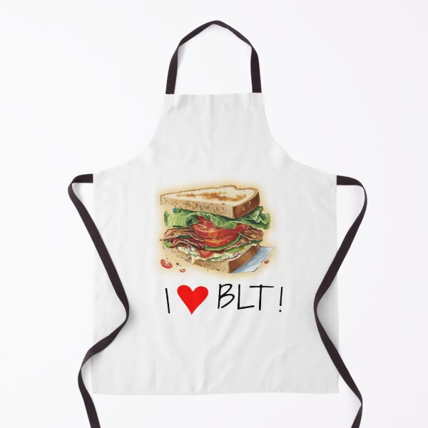 Item preview, I love BLT - BLT Sandwich Awesome illustration white | I <3 BLT designed and sold by MeditationMind.