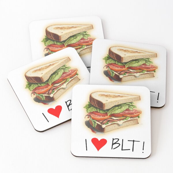 Item preview, BLT Sandwich LOVE | I love BLT|  I <3 BLT designed and sold by MeditationMind.
