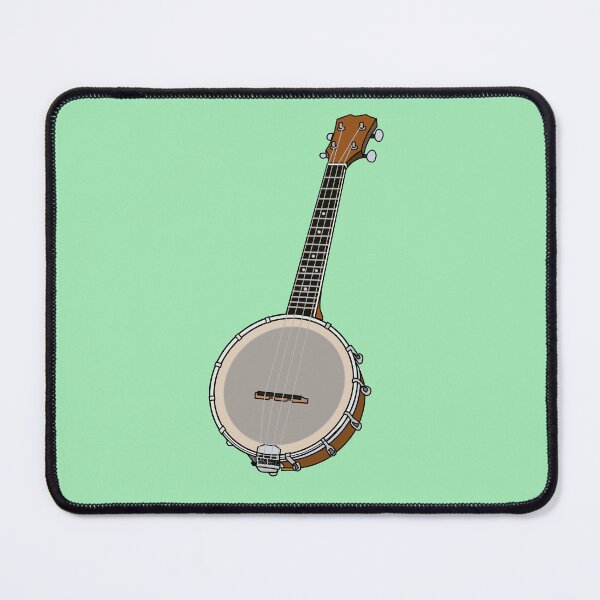 Item preview, Banjo cartoon illustration designed and sold by Misscartoon.