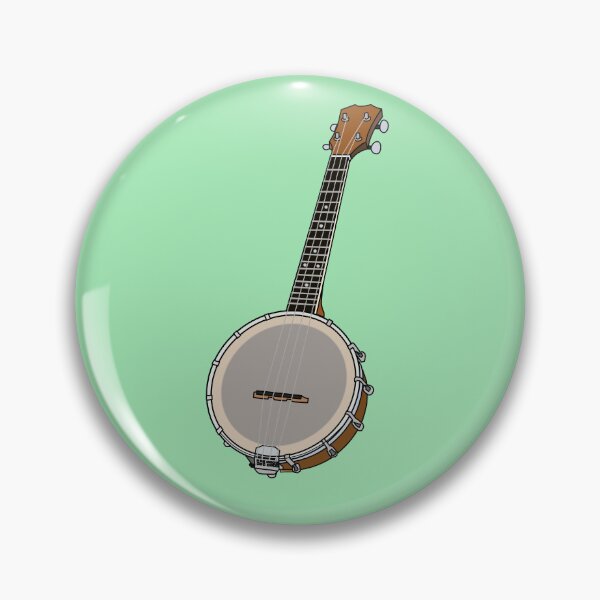 Item preview, Banjo cartoon illustration designed and sold by Misscartoon.