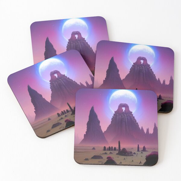 Item preview, The Temple in the Twilight: A Sacred Place on an Alien World designed and sold by Mitrodoros.