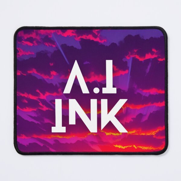 Item preview, A.I INK | Vibrant Synthwave Mountain Sunset designed and sold by AI-INK.