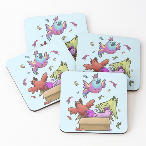 Item preview, The 4 colourful Hen-donites of Smutsme designed and sold by Esmerelde-.