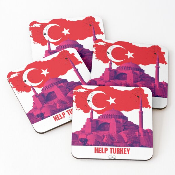 Item preview, Help Turkey Design designed and sold by xkiyal Art.