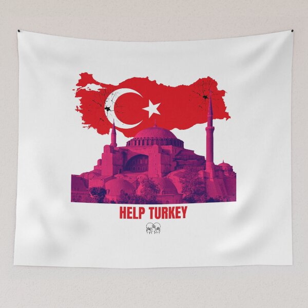 Item preview, Help Turkey Design designed and sold by xkiyal Art.
