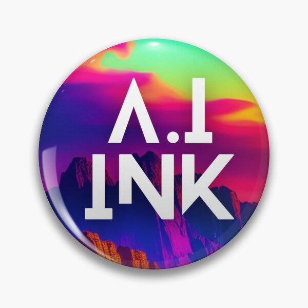 Item preview, A.I INK | Vibrant Synthwave Mountain Sunset designed and sold by AI-INK.