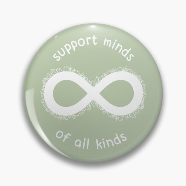 Item preview, Support Minds Of All Kinds Autistic Symbol designed and sold by MayDoodles.