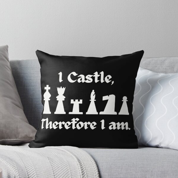 Item preview, I castle, therefore I am. Chess  designed and sold by A-J-S-Designs.