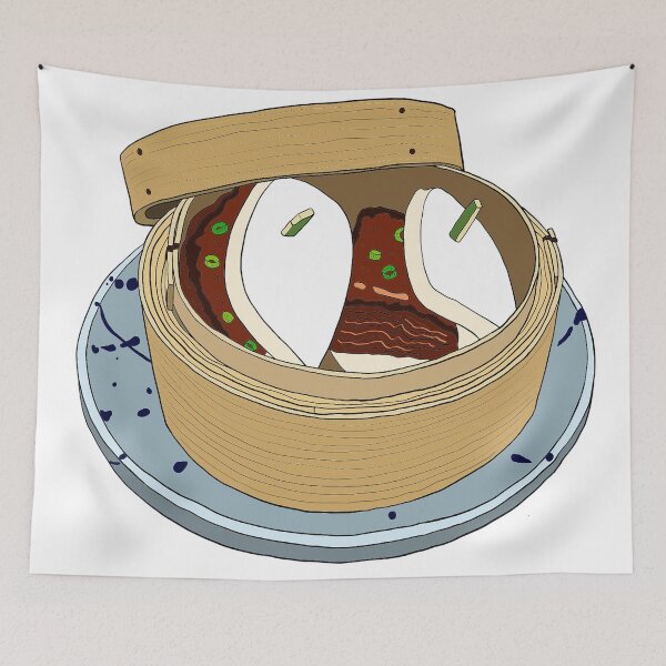 Item preview, Yummy Pork Bun designed and sold by m-lapino.