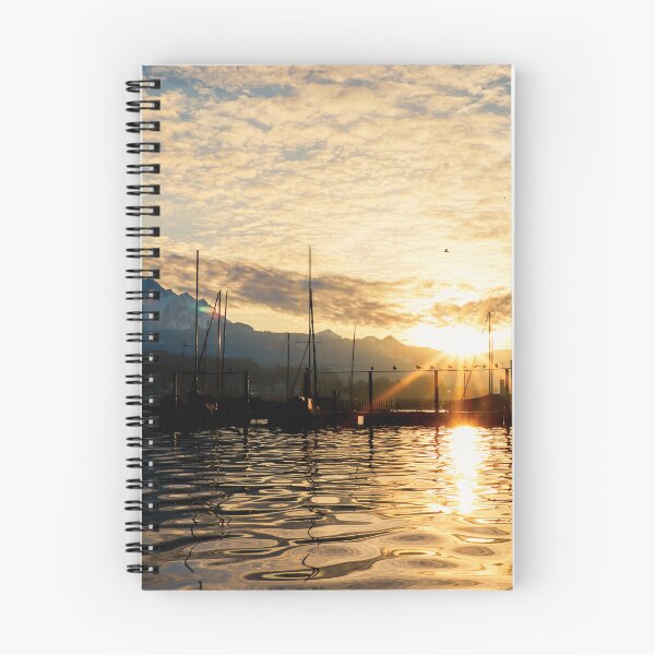 Item preview, Sunset at Lake Lucerne designed and sold by rogerhphoto.