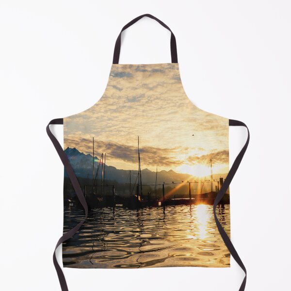 Item preview, Sunset at Lake Lucerne designed and sold by rogerhphoto.