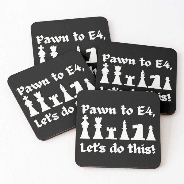 Item preview, Pawn to E4. Chess  designed and sold by A-J-S-Designs.