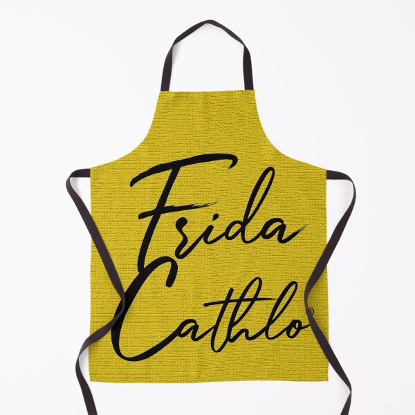Item preview, Yellow Text B back Cat Frida Cathlo version of - Frida Kahlo designed and sold by Jaime Ortiz.