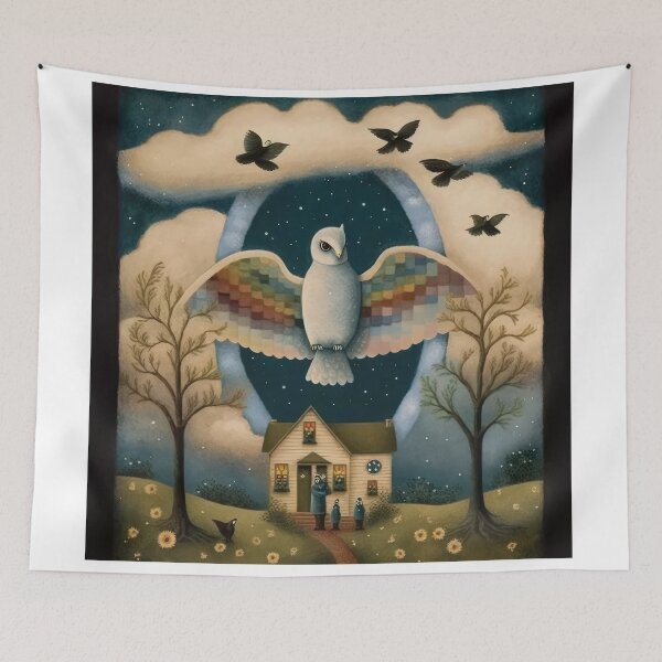 Item preview, Naïve Art Birds 01 designed and sold by thewandswant.