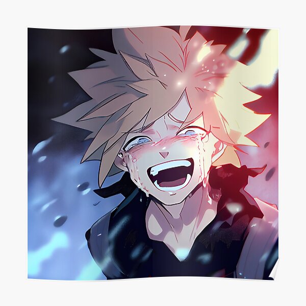 Pósters: Chico Anime Triste Llorando | Redbubble Pósters: Chico Anime Triste Llorando | Redbubble
