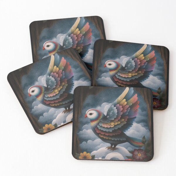 Item preview, Naïve Art Birds 02 designed and sold by thewandswant.
