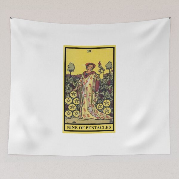 Item preview, NINE OF PENTACLES Tarot  designed and sold by modymada.