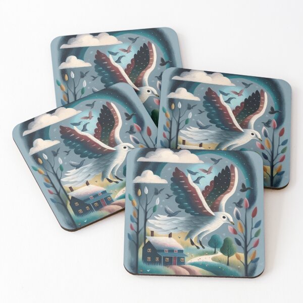 Item preview, Naïve Art Birds 03 designed and sold by thewandswant.